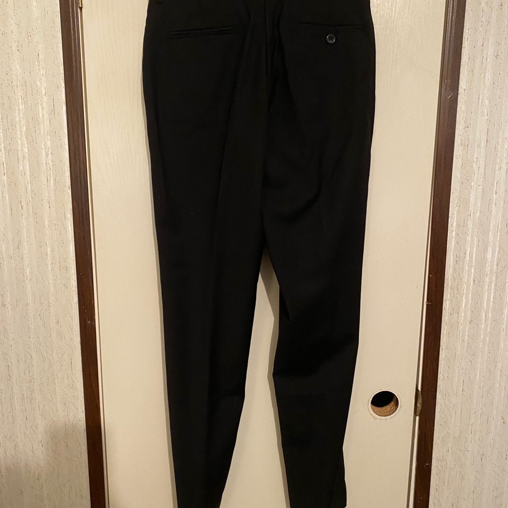 Class Club Men's Elegant Black Dress Pants